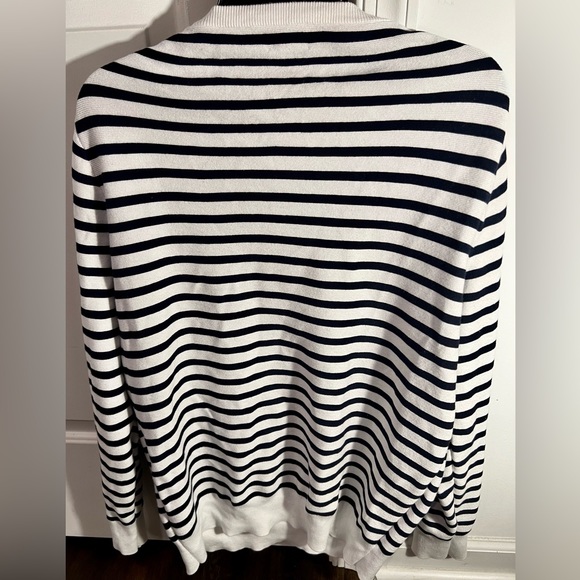 Mens J.Crew Striped Sweater - Picture 3 of 4